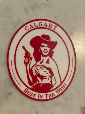Best in the West - Calgary Sticker