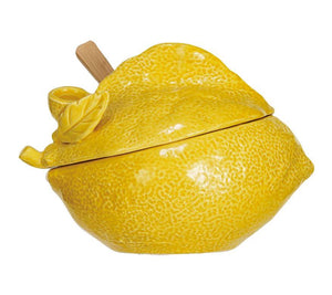 Lemon Shaped Sugar Pot