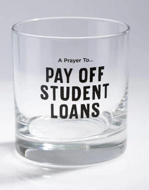 A Prayer to Pay off Student Loans Candle in Glass Jar