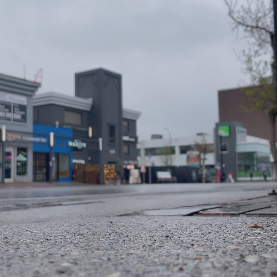 Calgary tower handmade mug by local artist in Alberta. Gorgeous elegant pottery