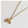 Tiny Bicycle Necklace - Gold