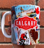 Calgary Postcards Mug