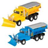 Diecast Snow Plow Truck Toy