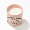Love Ya Heart Candle