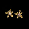 Flowering Thyme Earrings - Stud Post