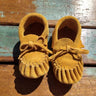 Baby Moccasins Indian Tan Suede