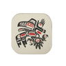 Running Raven Bamboo Coasters - Set of 4