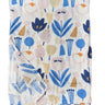 Scandi Floral Bamboo Swaddling Blanket