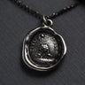 Sunflower: For You Alone - Wax Seal Necklace