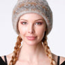 Nordic Brown, Grey & White Toque
