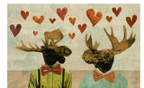 Love Moose Card
