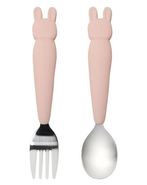 Big Kid's Bunny Spoon & Fork Set