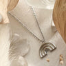 SIlver Rainbow Necklace
