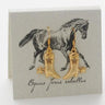 Gold Cowboy Boot Natural History Earrings