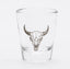 Buffalo Skull - Shot Glass