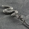 Silver Snake Necklace