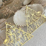 Flora Triangle Earrings