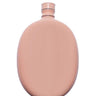 Retro Style Pink Oval Flask