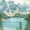Moraine Lake - 11"x14" Art Print