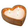 Eucalyptus & Amber Heart Candle