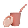 Bunny Silicone Cup with Straw