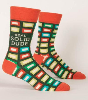 Real Solid Dude Socks