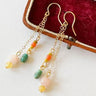 Beaded Chain Earrings