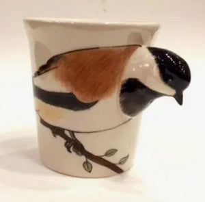 Chickadee Hand Painted Mug