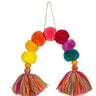 Pompom Rainbow Wall Decor