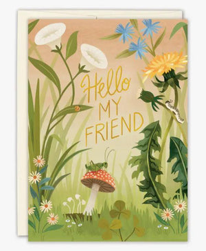Hello My Friend Card