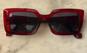 Faith Sunglasses in Red