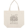 I Heart Small Business Tote Bag