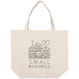 I Heart Small Business Tote Bag