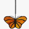 Amber Stained Glass Butterfly