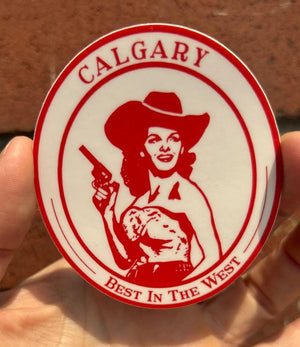 Best in the West - Calgary Sticker