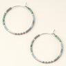 Chromacolor Miyuki Small Hoop Earrings