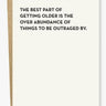 Outrage Card