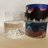 Three Sisters Mountain Tumbler Glass