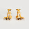 Enamel Fox Earrings