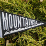 Mountains Pennant Patch