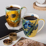 Van Gogh Flowers Mug Pair