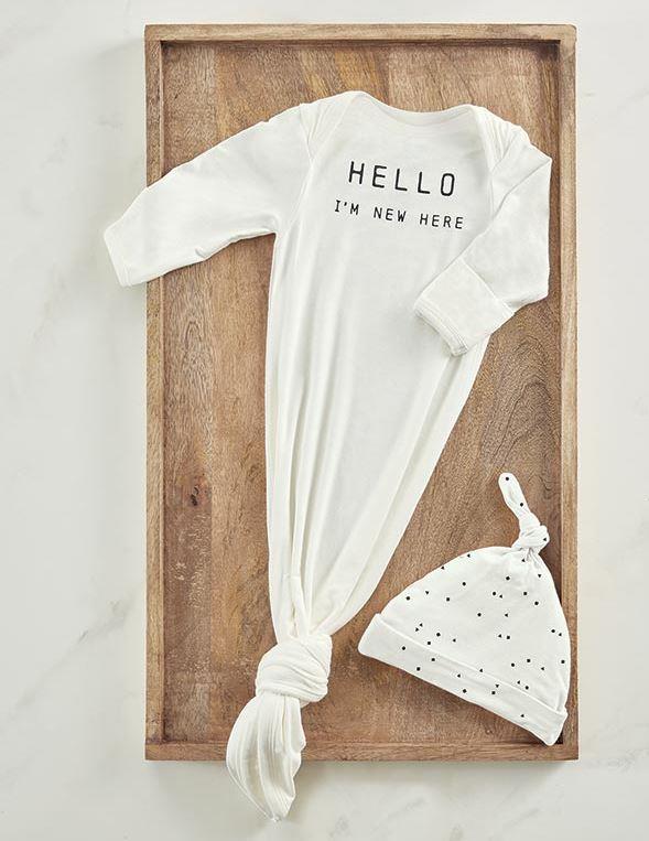 Hello, I'm New Here Onesie Steeling Home - Main Image