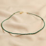Green Malachite Beaded Necklace