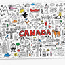 Canada giant Colouring Poster