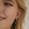 Beaded Hoop Earrings