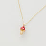 Enamel Mushroom Necklace