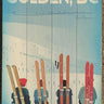 Golden BC Ski Friends Wooden Sign