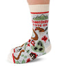 Canadian Cute-Eh Socks