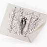 Downy Woodpecker Tea Towel