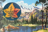 Canada Mountain Postcard